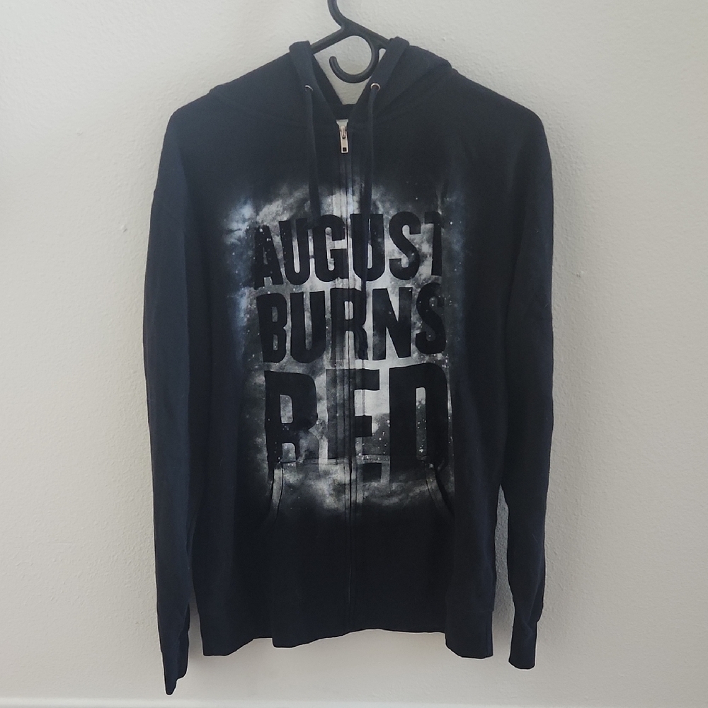 August Burns Red Black Hoodie Zip Up Jacket
